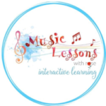 Music Lessons With Rose Sliding Bar Logo